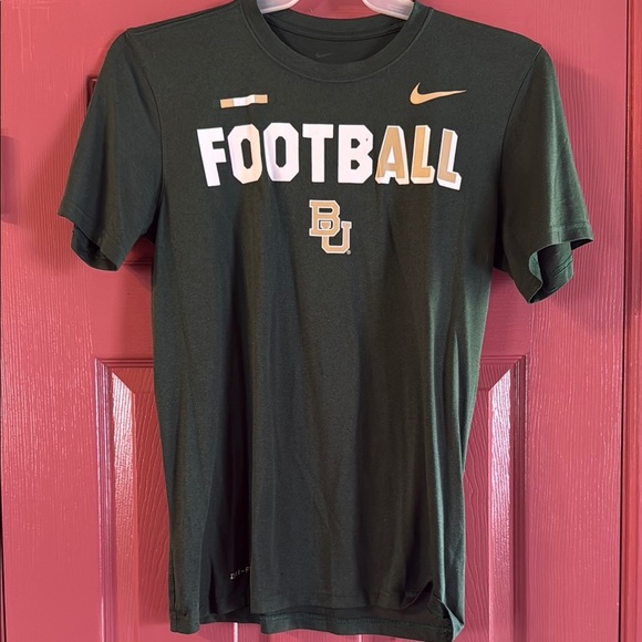 Nike Dark Green Football Tee Baylor - Picture 1 of 3